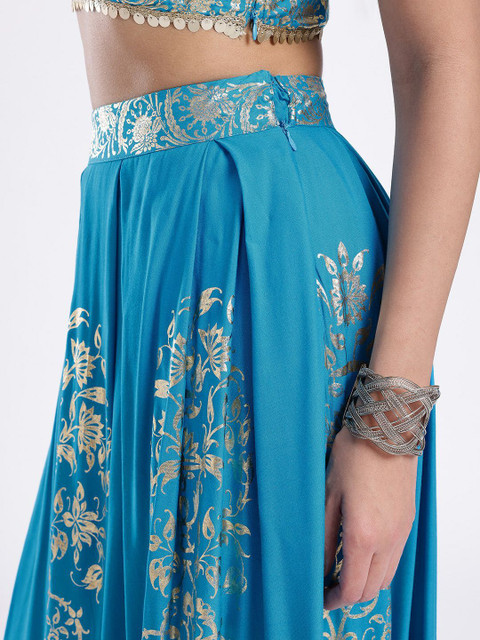fusion by glitchez Top Skirt Co-ords Set Price in India - Buy