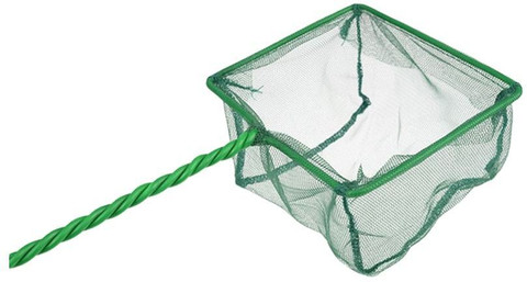 kickAt Quick Catch Fishing Net, Metal Braided Long Handle Fish Net Aquarium  Fish Net - Main Image