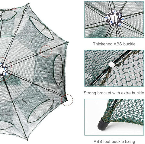 PROBEROS Light 8 Side Bait Fishing Net Fishing Trap Outdoor Appliance  Aquarium Fish Net Price in India - Buy PROBEROS Light 8 Side Bait Fishing  Net Fishing Trap Outdoor Appliance Aquarium Fish