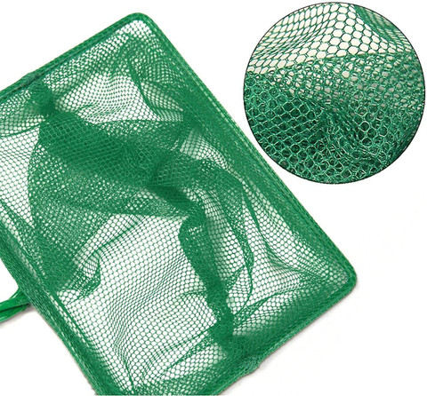 kickAt Quick Catch Fishing Net, Metal Braided Long Handle Fish Net