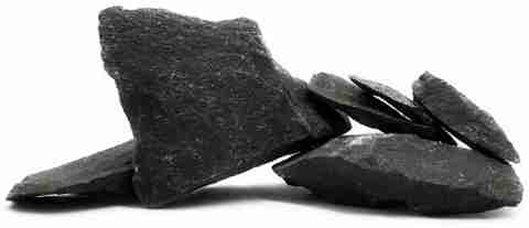 Fish Rocks Black AquaRocks Premium Natural Black Aquascaping Rock/Stone for Aquarium ...