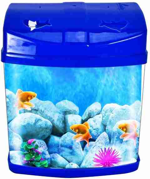 MOAN Betta Mini Fish Aquarium Suitable for Home, Living Room and