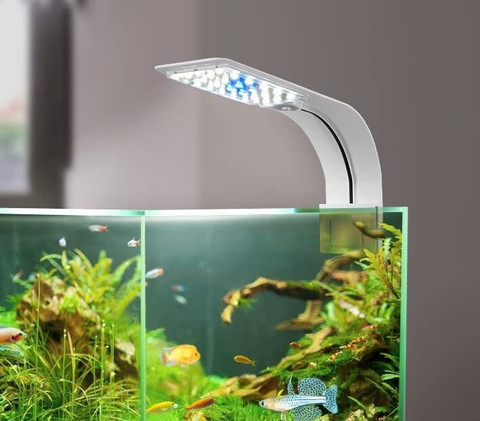 fish tank accessories lights WEAVERBIRD Aquarium Light LED Light 6W 12 LED Planted Clip Lamp for 8-15Inch 6mm Thick Fish Tanks : Pet Supplies The power supply should be less than 5v to avoid burning Top Fin® Backlight Aquarium