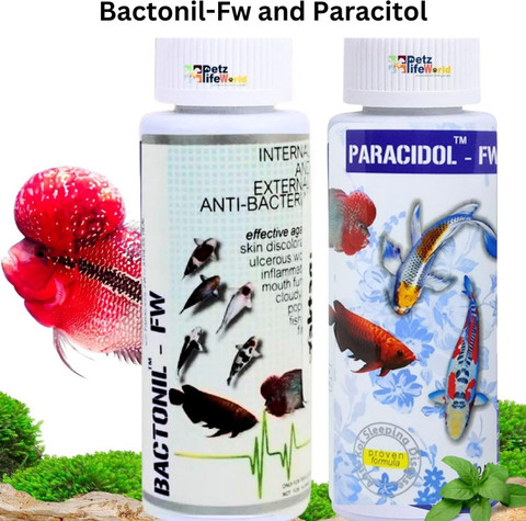 VAYINATO Pack of 2*60Ml Aquarium Fish Care Combo Suitable for