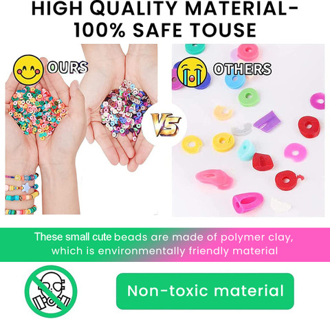 HANNEA Color Beads for Jewelry Making DIY Necklace DIY Bracelet Kit