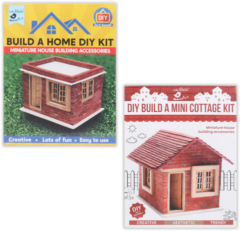 LITTLE BIRDIE DIY Build A Mini Cottage Kit BOX and DIY Build A