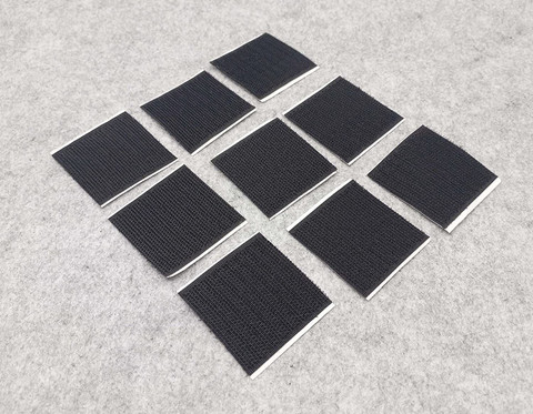 PRANSUNITA Square Tile Gripper Self Adhesive Heavy Bond Hook Tape