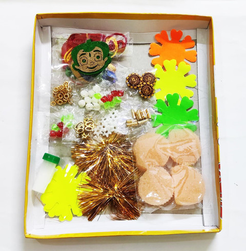 manrish Complete Rakhi Making Kit For Kids/School Project Material