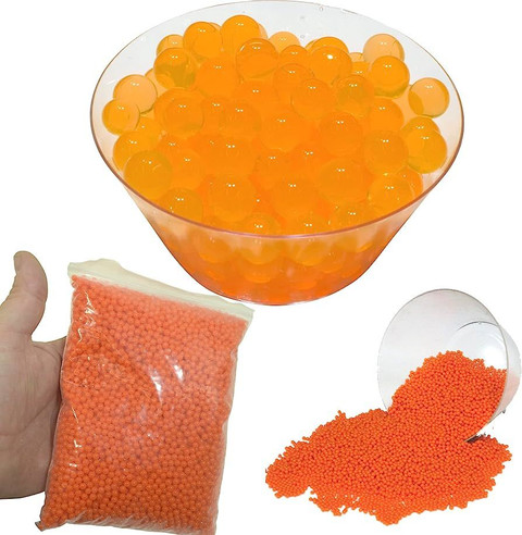 Qweezer Orange Color Orbeez Balls Water Growing Magic Balls For - Main Image