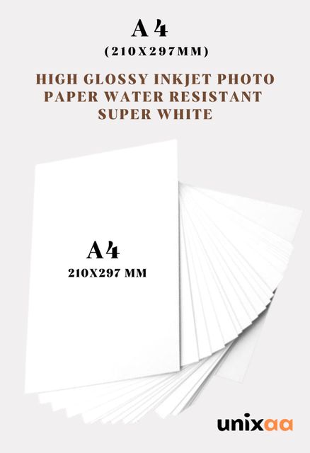 Flipkart.com | UNIXAA 180 GSM High Glossy Inkjet Photo Paper A3 Plus ...