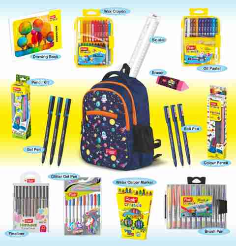 Flair Creative ART STATION KIT with Blue Bag Art Set