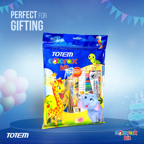 Flipkart.com | TOTEM Colorax Pack of 5|Gifting Combo|Colouring Kit