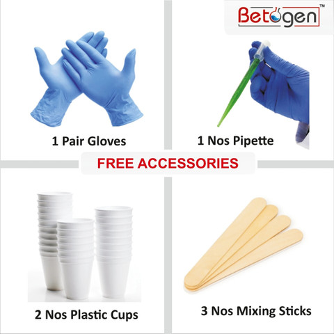 Betogen Epoxy Resin 2:1 Ratio Resin And Hardener 1500gm Set For Art And  Craft