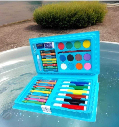 Flipkart.com | JIGYA Colours Set For Kids | Drawing Kit 42 Pc
