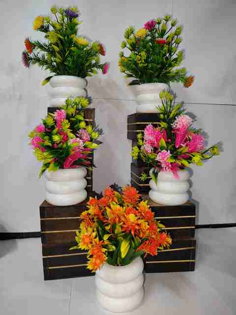 マトファー　マジフラワー Jaymaa Collection Multicolor, Orange Wild Flower Artificial Flower