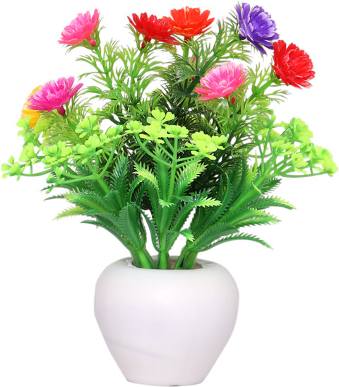 GOVIC Mixup Collection 4 Piece Flower Plant For Home, Office