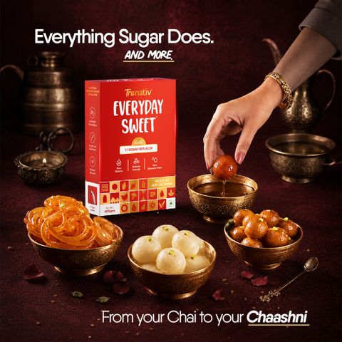 TruNativ Everyday Sweet Gold, Allulose & Monkfruit Powder, 1:1 Sugar Replacer, Diabetic Sweetener (400 g) - Image 6