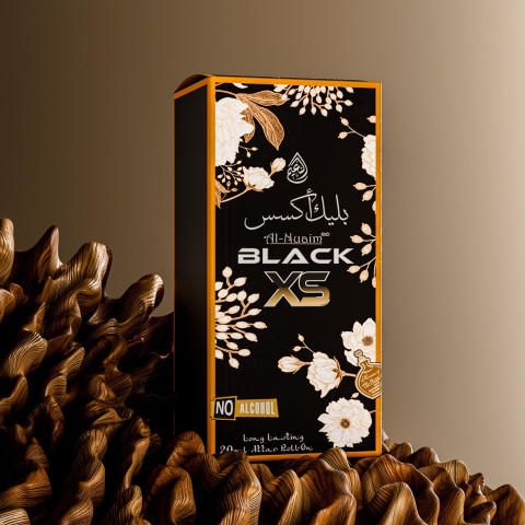 Al Nuaim BLACK XS 20 ML ROLL ON ATTAR Floral Attar Price in India