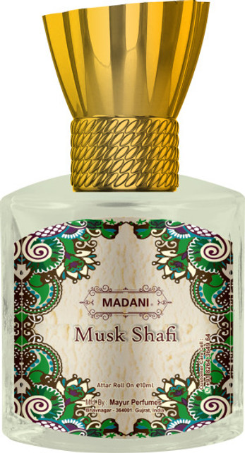 Madani Musk Safi Attar 24 Hours Long Lasting and Spreading 10 ml Floral  Attar