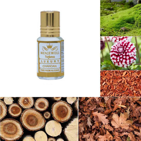 Menjewell fragrances Chandan-E-Khaas Attar (Natural Sandalwood