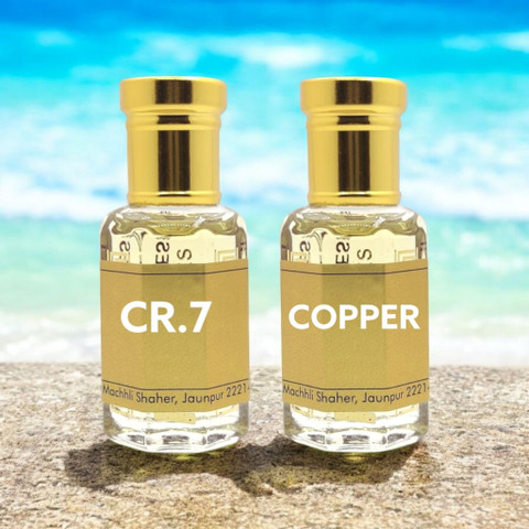 Ali perfumes Copper and CR Best Combo Sweet Fresh fruity Long Lasting Non  Alcoholic Attar Floral Attar