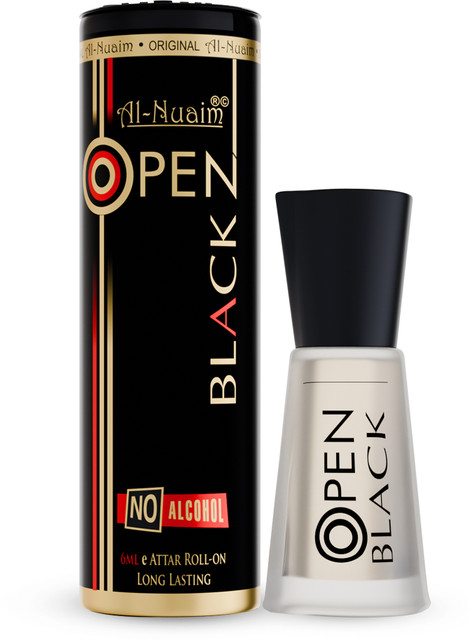 Al Nuaim OPEN BLACK Rooh e Kasturi Herbal Attar