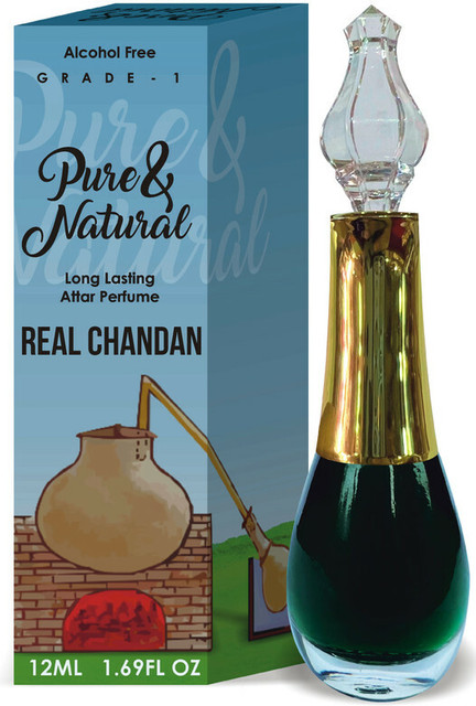 Parag Fragrances Real Chandan Pure Natural Attar 12Ml Long Lasting  Attar Itra Floral Attar