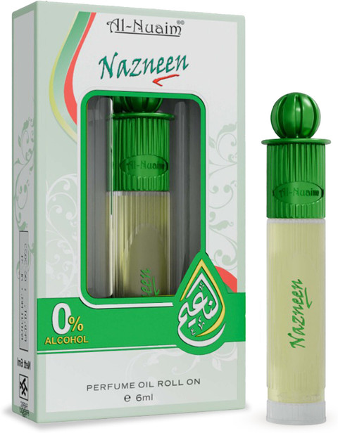 Al Nuaim Brand 100% Original Nazneen 6Ml Great Fragrance Long-Lasting  (Unisex) Floral Attar