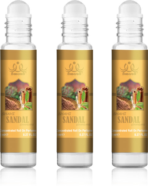 Noorson Shahi Sandal Attar 8ML Pure Sandalwood Alcohol-Free