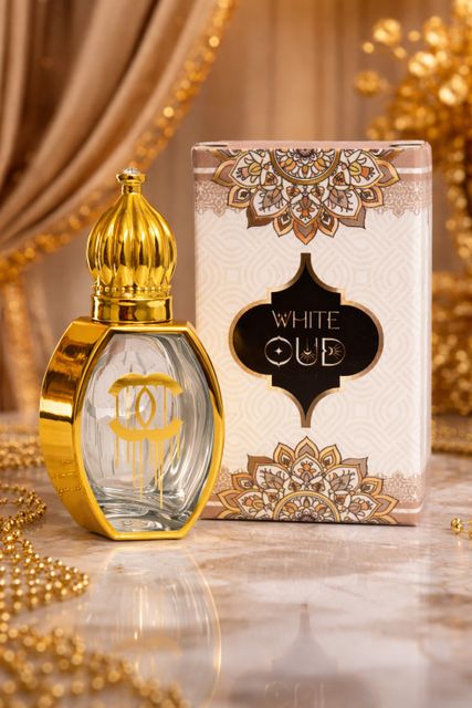 Mr perfume White Oud Luxury Long Lasting Roll On Attar 12ml For Man & Women Floral Attar (White Oudh) - Image 4
