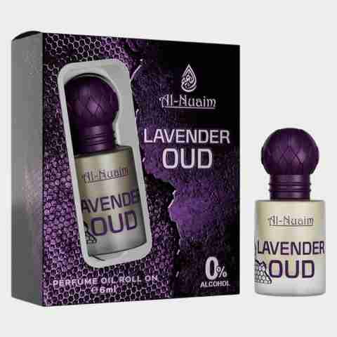 Al-Nuaim Lavender Oud Attar Oud Essence Oil Soft Lavender Aroma Long Lasting Perfume Floral Attar (Floral, Oud (agarwood)) - Image 5