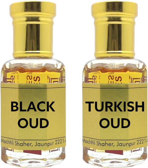 Ali perfumes Black Oud (6ML) Turkish Oud (6ML) Best Arabic Combo