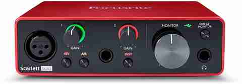 Focusrite Scarlett Solo Studio (3rd Gen) USB Audio Interface