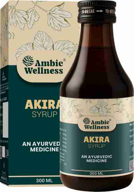 AMBIC Akira Memory Booster Syrup Ayurvedic Medicine Brain Tonic for ...