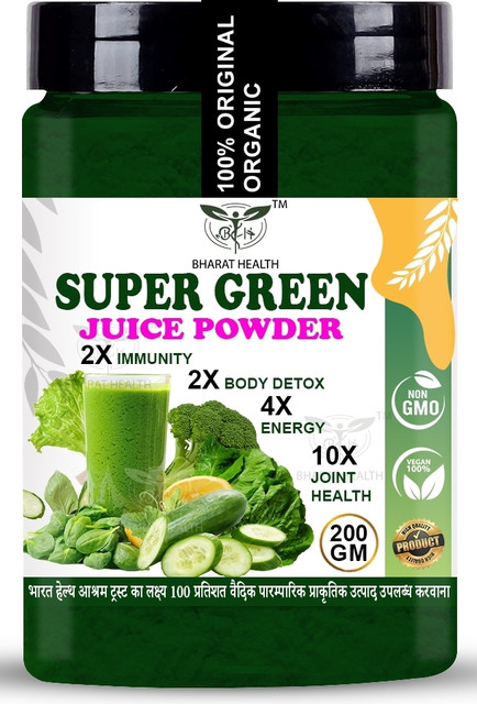 BHARAT HEALTH ORGANIC SUPER GREEN POWDER