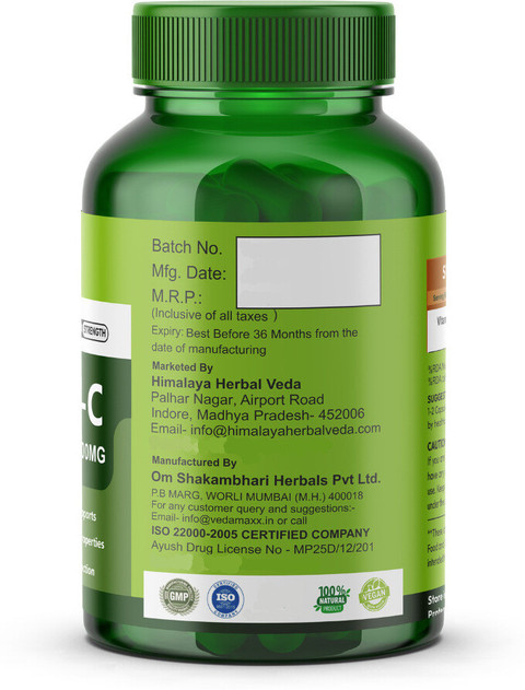 glutathione himalaya HIMALAYAN ORGANICS Glutathione Builder With Vitamin C,E,B6 & Curcumin Alpha  Lipoic Acid, Antioxidant Support for Anti-Ageing,Youthful & Brightening  Skin | Good For Men And Women main image 0