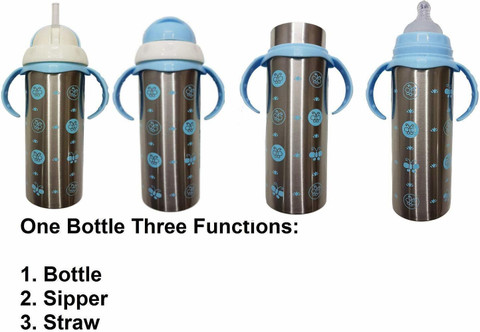 Steel Feeding Thermos Flask For Baby Milk WAHHSON Baby Feeding