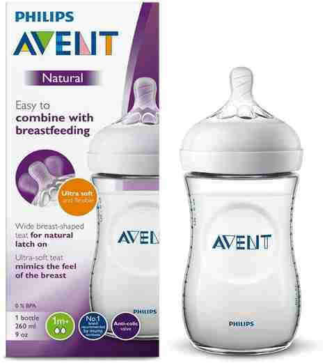 PHILIPS Avent Natural Baby Feeding Bottle 260 ml