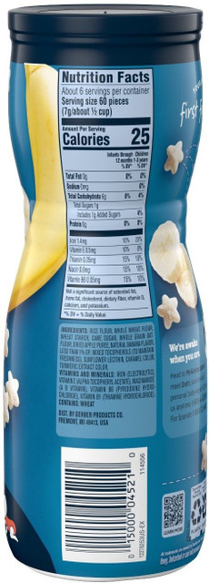GERBER Banana Puffs 42g Cereal Price in India Buy GERBER Banana