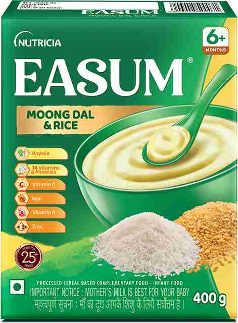 Easum Rice and Moog Dal Baby Cereal