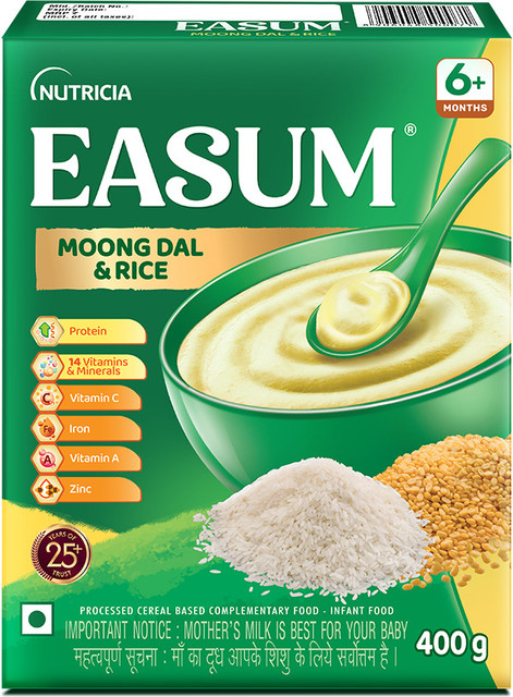 Easum Rice and Moog Dal Baby Cereal
