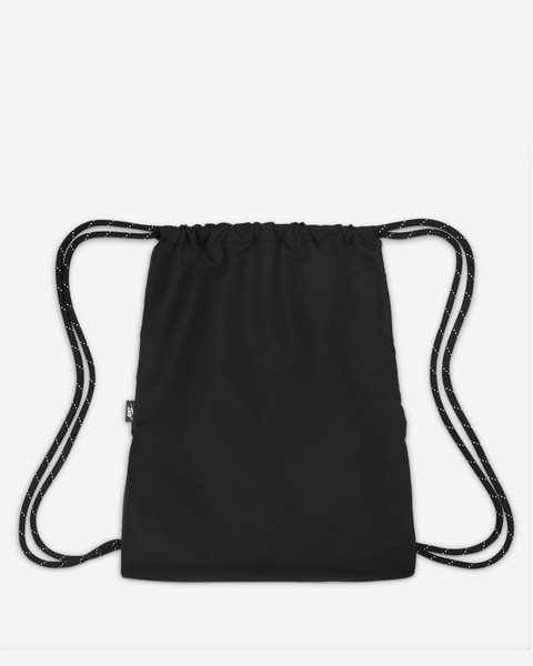 NIKE Nk Heritage Drawstring 13 L Backpack BLACK/BLACK/WHITE