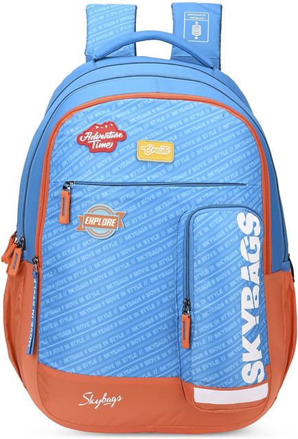 SKYBAGS WOKE PRO 03 SCHOOL BACKPACK ORANGE 35 L Backpack Orange