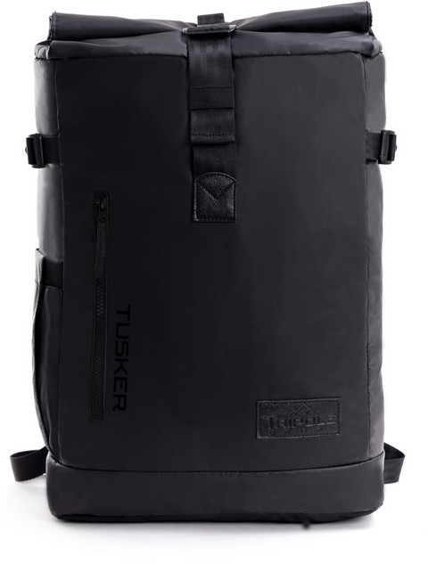 Tripole Tusker Roller Top Laptop 35 L Laptop Backpack Black