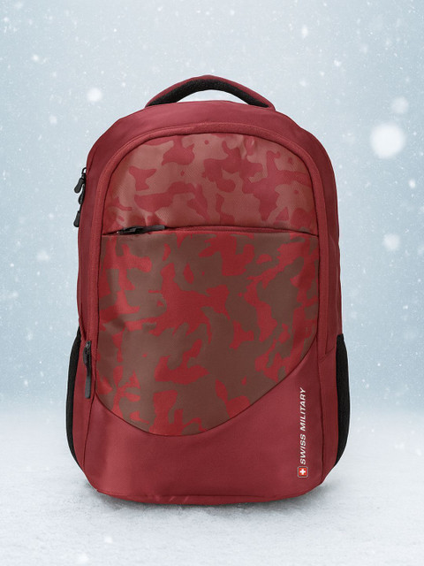 SWISS MILITARY Snowflake Laptop Backpack-15.6-Inch Laptop Bag, 33L Capacity, Adjustable Straps 33 L Backpack Maroon - Price in India | Flipkart.com SWISS MILITARY Snowflake Laptop Backpack-15.6-Inch Laptop Bag, 33L Capacity, Adjustable Straps 33 L Backpack Maroon - Price in India | Flipkart.com