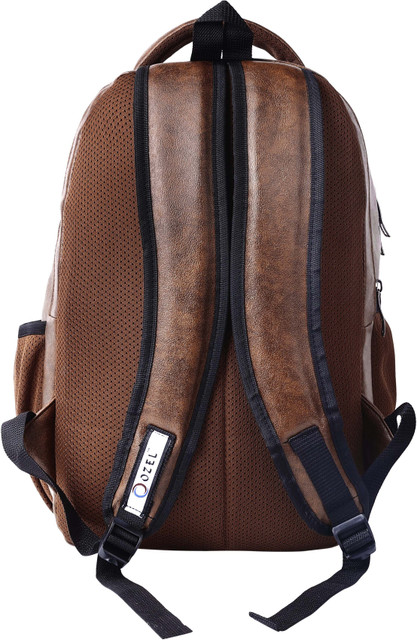 ozel bag PU Leather Backpack Office/college/School/Travel Bag for