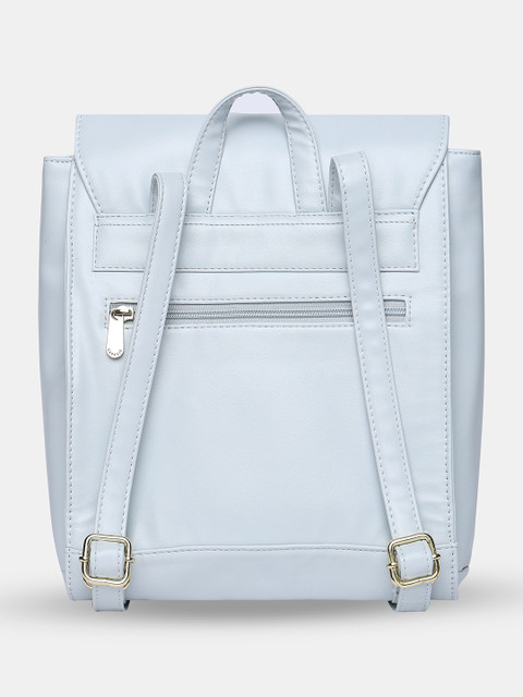 Caprese MERIDA BACKPACK LARGE SKY BLUE PRINTED WOMEN'S BAG L