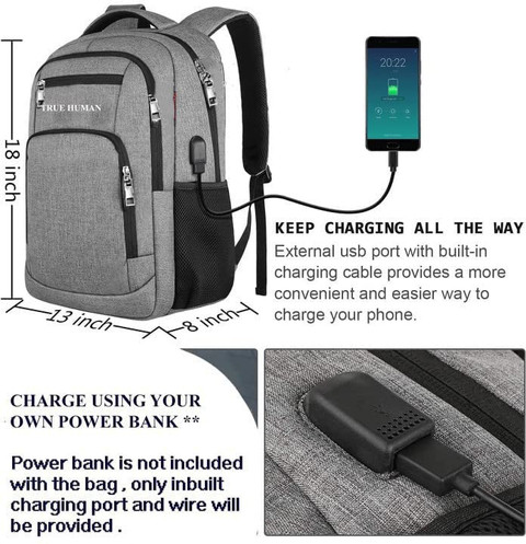 Anti Theft Usb Charger Bag Waterproof Anti-Theft Sling Bag With