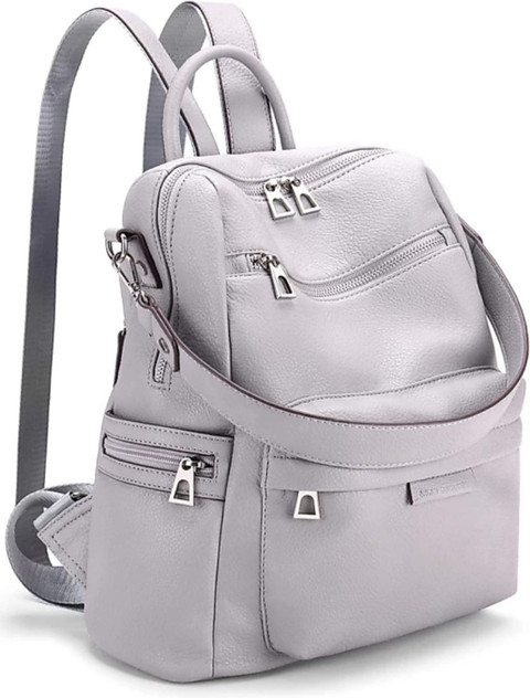 Lavish Medium 25L Premium PU Leather Laptop Backpack For Women 25