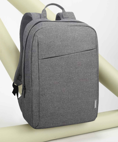 Zaino Lenovo B210 Grigio Per Laptop Fino A 15.6 Pollici - Leggero E Pratico, Per Lavoro E Università